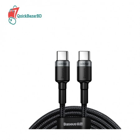 Baseus USB Type C Cable Quick Charging Type-C Cable With Indicator Light PD 2.0 Flash Charging Cable