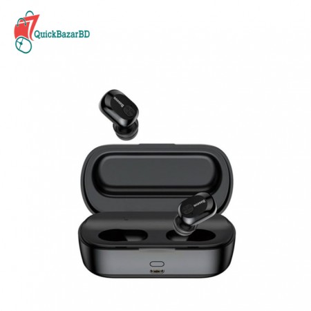 Baseus W01 TWS Bluetooth 5.0 Wireless Earphones Radio Bass With Mic HD Earbuds