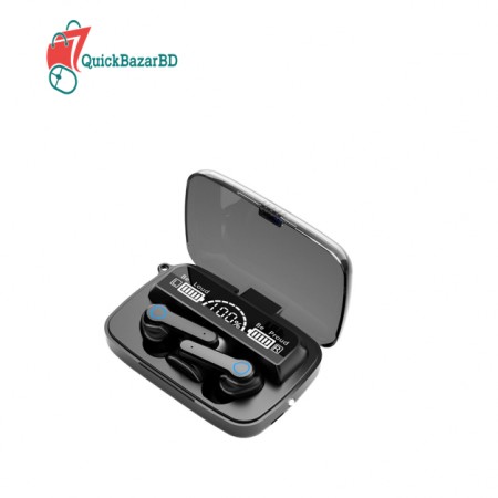 M19 TWS Wireless Bluetooth 5.1 Headphones Touch Control Stereo Earbuds With Digital LED Display