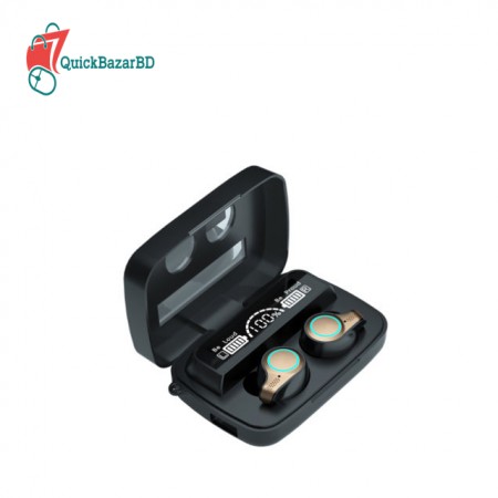 Best Earbuds For Music & Calling M18 Tws Wireless Headphones Touch Control Earphone With 3500mAh Power Bank