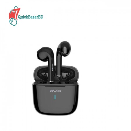 AWEI T26 TWS Earbuds Stereo Sound HiFi Bass Sound With Noise Cancelling For IOS & Androi