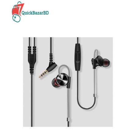 QKZ DM10 Metallic Earbuds Stereo Earphones