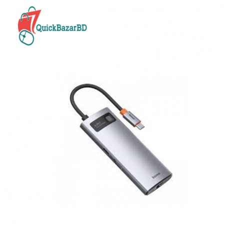 Baseus Metal Gleam Series 6in1 Multifunctional TypeC HUB