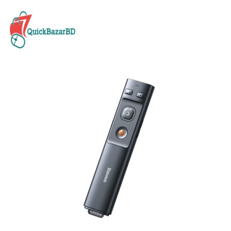 BASEUS ORANGE DOT WIRELESS PRESENTER ACFYB-0G GREY