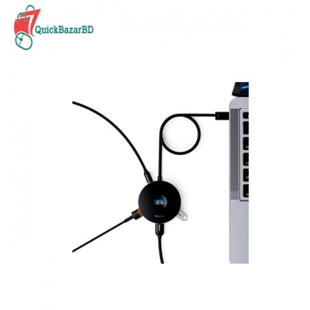 Baseus round box HUB adapter Type C