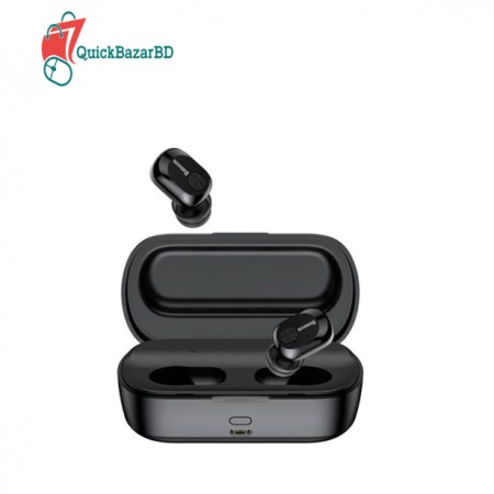 Baseus W01 TWS Bluetooth 5.0 Wireless Earphones Radio Bass With Mic HD Earbuds