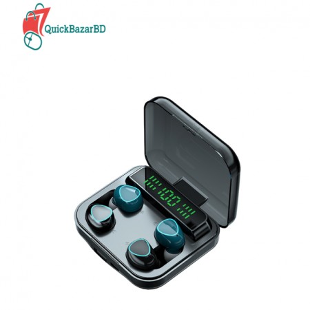 TWS M22 True Wireless Earbuds Bluetooth V5.1 Quick Pairing Sports Headset HiFi Sound With HD Mic