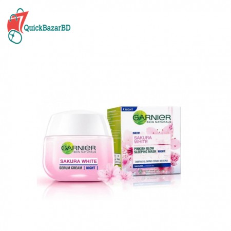 Garnier Sakura White Pinkish Glow Sleeping Mask 50ml