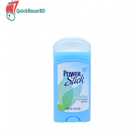 Power Stick Antiperspirant Deodorant, Shower Fresh, 2 oz
