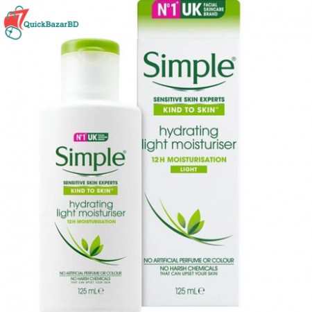 Simple Kind To Skin Hydrating Light Moisturiser 125ml