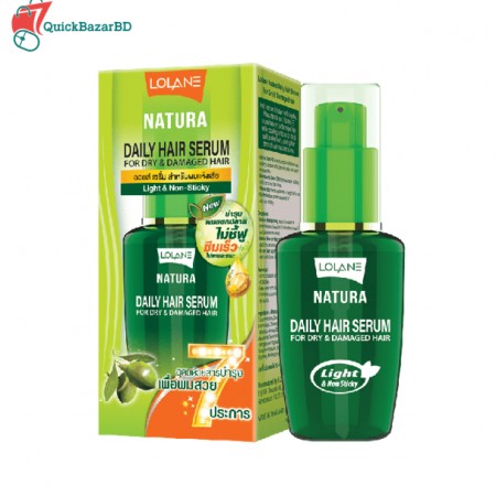 Lolane Natura Daily Hair Serum For Dry & Damaged Hair 50ml