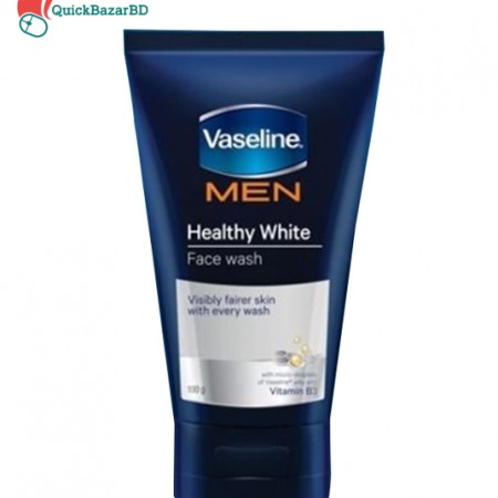 Vaseline Men Healthy White Face Wash With Vitamin B3 100g