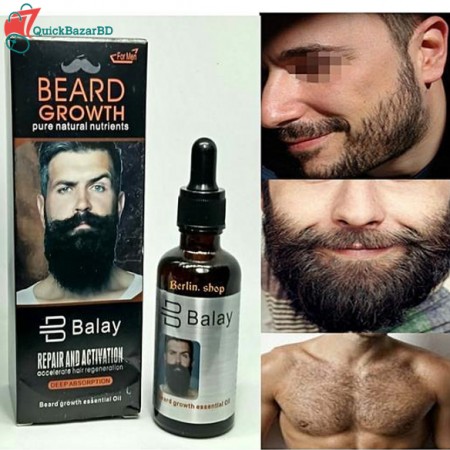 100% Natural Balay Beard Growth Oil -50ml