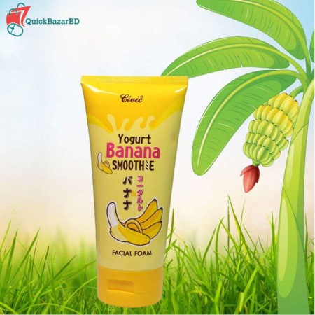 CIVIC BANANA YOGURT SMOOTHIE FACIAL FOAM 180ml