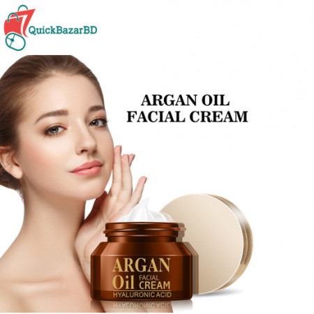 SKINCARE ARGAN OIL FACIAL CREAM HYALURONIC ACID-50ml