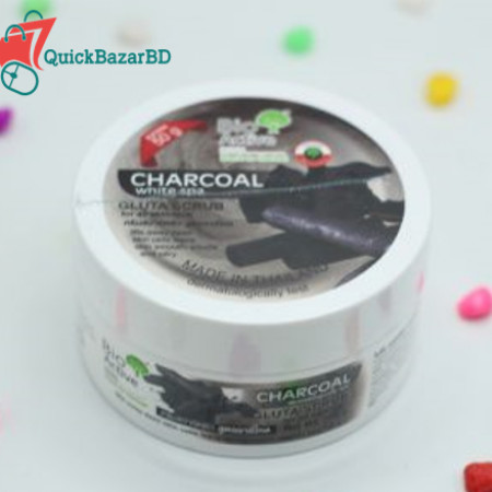 Bio Active Charcoal White Spa Gluta Scrub 50g