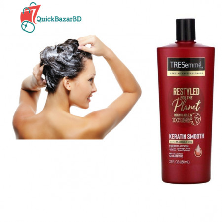 TRESEMME RESTYLED FOR THE PLANET SHAMPOO (KERATIN SMOOTH)-650ml