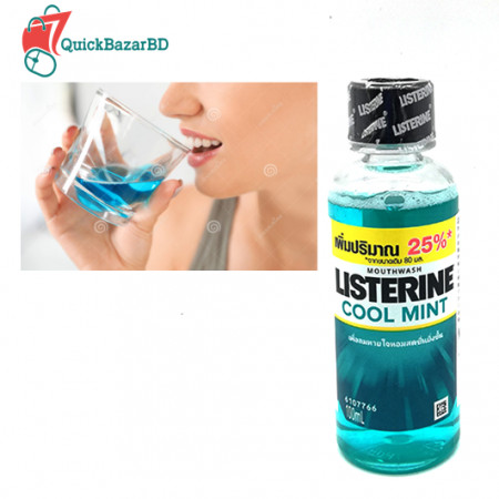 LISTERINE MOUTHWASH COOL MINT 100ml Bottle-100ml