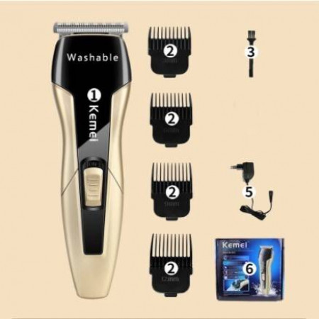 Kemei KM-5015 Washable Beard Hair Trimmer