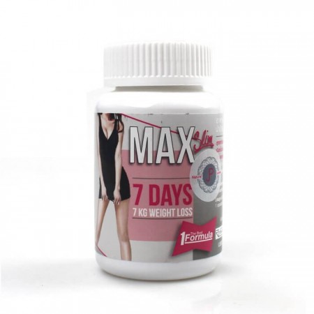 MAX SLIM 7 Days Slimming Capsule – 30 CAPSULES  Weight Loss