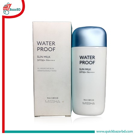 Waterproof Sun Milk SPF50+/PA+++