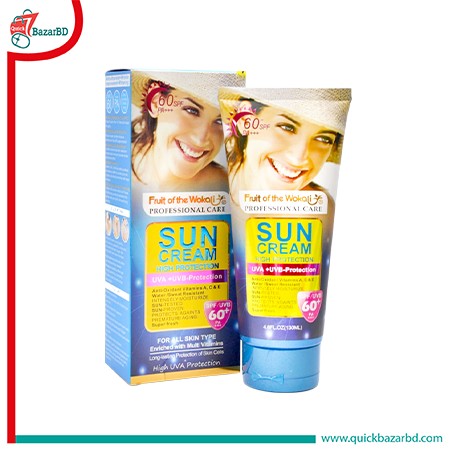 Fruit Of The Wokali Sun Cream SPF-60 (130ml)