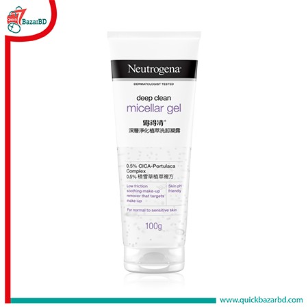 Neutrogena Deep Clean Micellar Gel Make Up Remover 100g