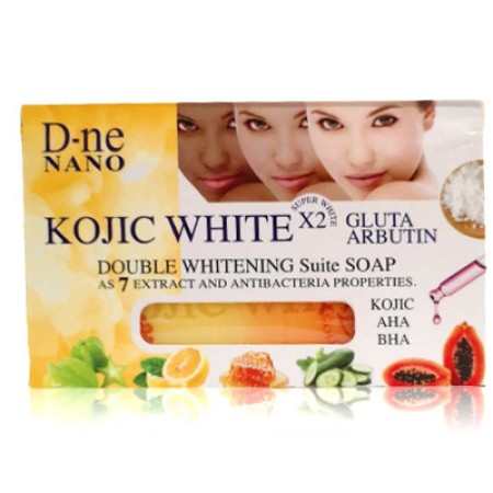 KOJIC WHITE D-NE NANO GLUTA PAPAYA CARROT ARBUTIN SOAP