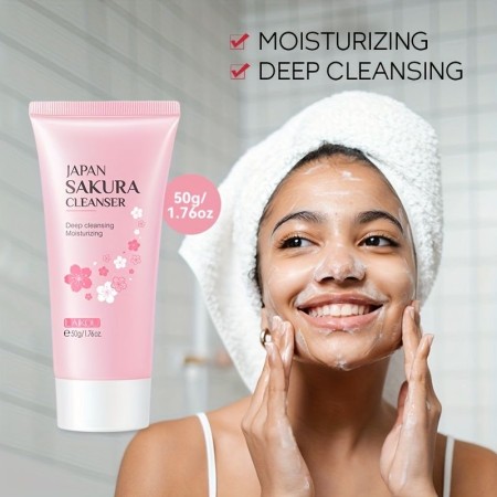Laikou Japan Sakura Cleanser-50g