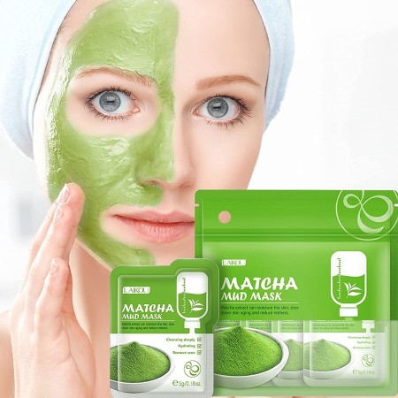 Laikou Matcha Mud Mask-5gm