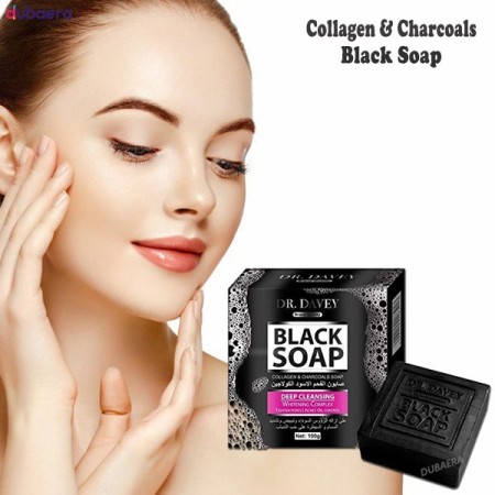 DR Davey Black Soap 100g