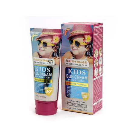 Fruit of the Wokali Kids High Protection Sun Cream SPF30 130ml