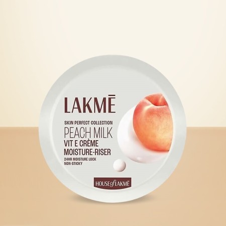 Lakme Skin Perfect Collection Peach Milk Vitamin E Cream Moisturiser 50g