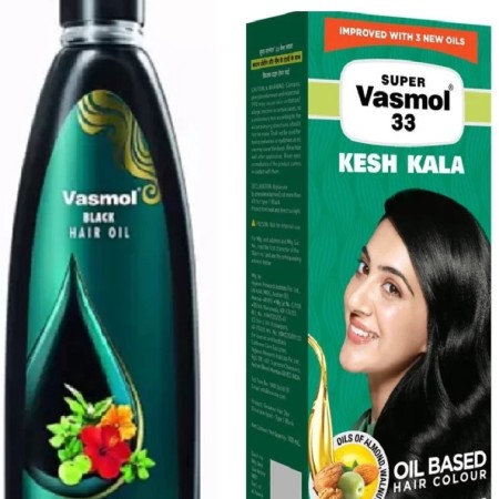 Super Vasmol 33 Kesh Kala Oil Based Hair Color