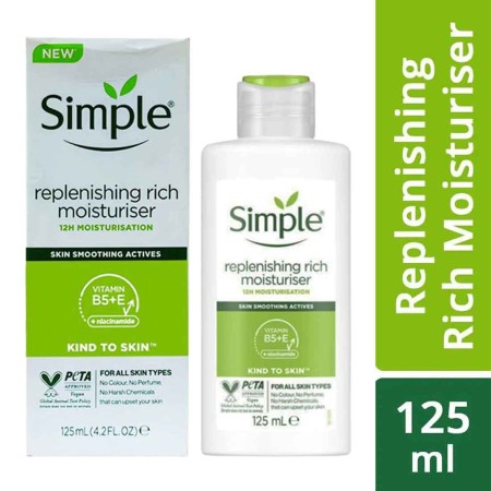 Simple Kind to Skin Replenishing Rich Moisturizer-125ml