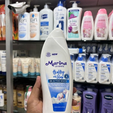 Marina Uv White Healthy And Glow Body Lotion