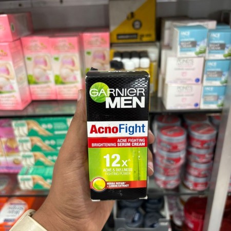 Garnier Men AcnoFight Acne Fighting Brightening Serum Cream-40g
