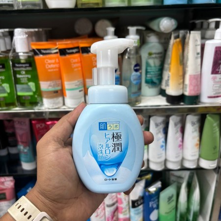 Rohto Hada Labo Gokujyn Hyaluronic Acid Foaming Cleanser 160ml