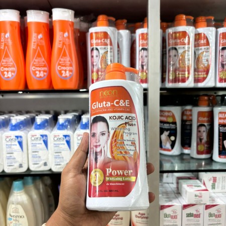 Neon Gluta-C&E Power Whitening Lotion (with Kojic Acid Plus+)