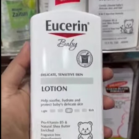 Eucerin Baby Lotion For Delicate,Sensitive Skin 400ml