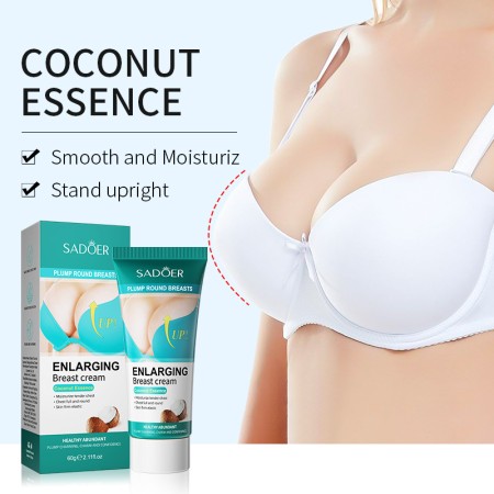 Sadoer Coconut Essence Breast Enlarging & farming plump round Cream-30g