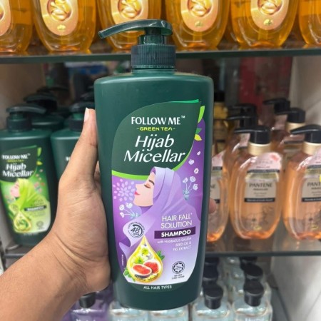 follow me Hijab Micellar hair fall solution shampoo - 650 ml