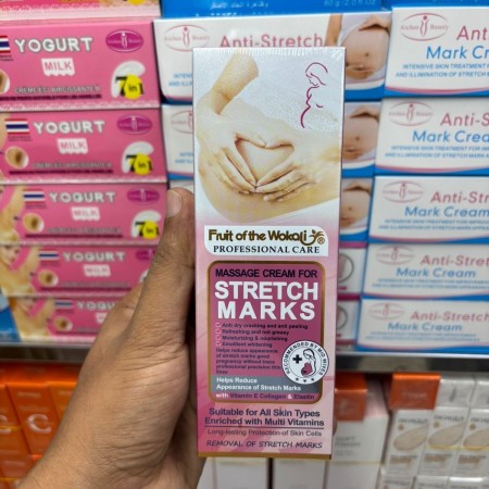 Fruit Of The Wokali Stretch Marks Remover Cream-130ml