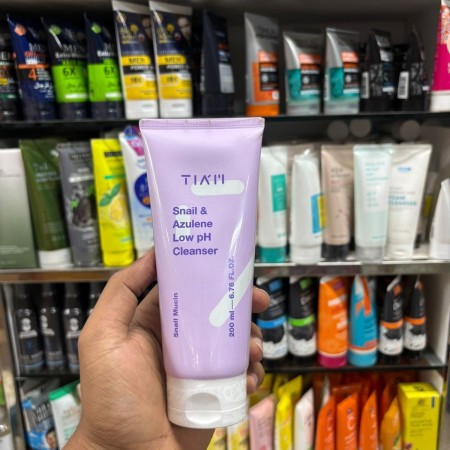 TIAM Snail & Azulene Low pH Cleanser 200ml