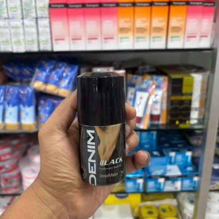 Denim Men Deodorant Roll On Black 50ml