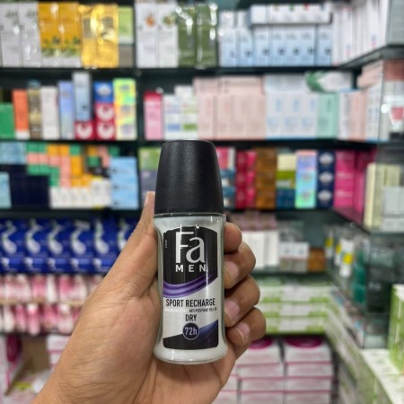 Fa Men Sport Recharge Dry Anti Perspirant Roll On 50ml