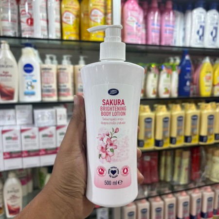 Boots Sakura Brightening Body Lotion-500ml