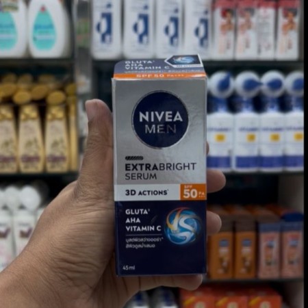NIVEA MEN Extra Bright Serum SPF50 – 45ml
