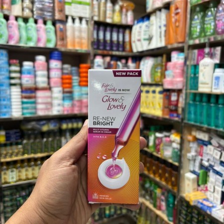 Glow & Lovely Re-New Bright Multi Vitamin Serum in Cream-80g