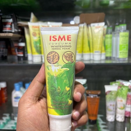 Curcuma Whitening Herbal Foam Isme 100 ml